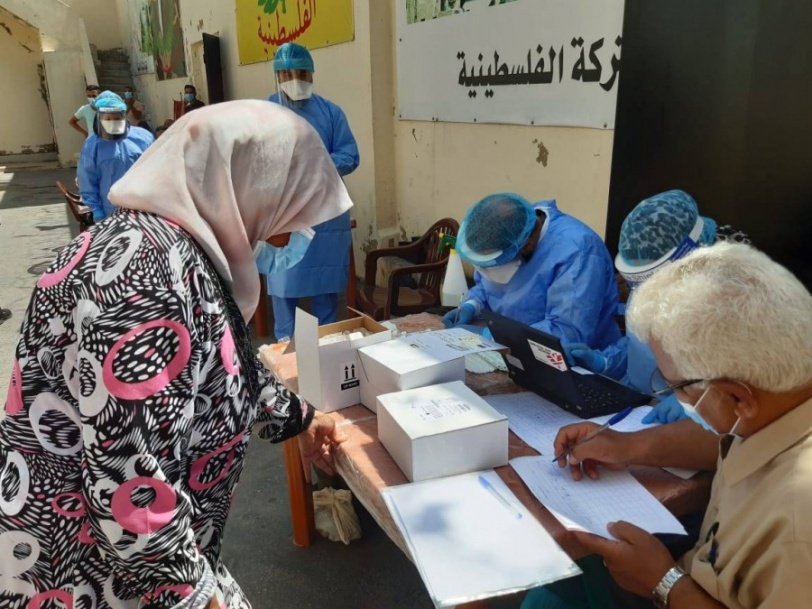 لبنان: إجراء فحوصات كورونا في مخيمات اللاجئين الفلسطينيين