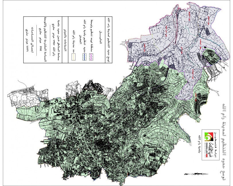 بلدية رام الله توسع حدود المدينة
