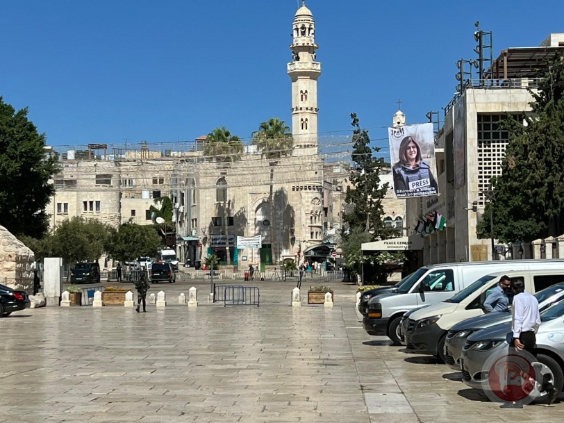 3000 رجل أمن فلسطيني يشاركون في مهمة تأمين زيارة الرئيس الأمريكي لبيت لحم