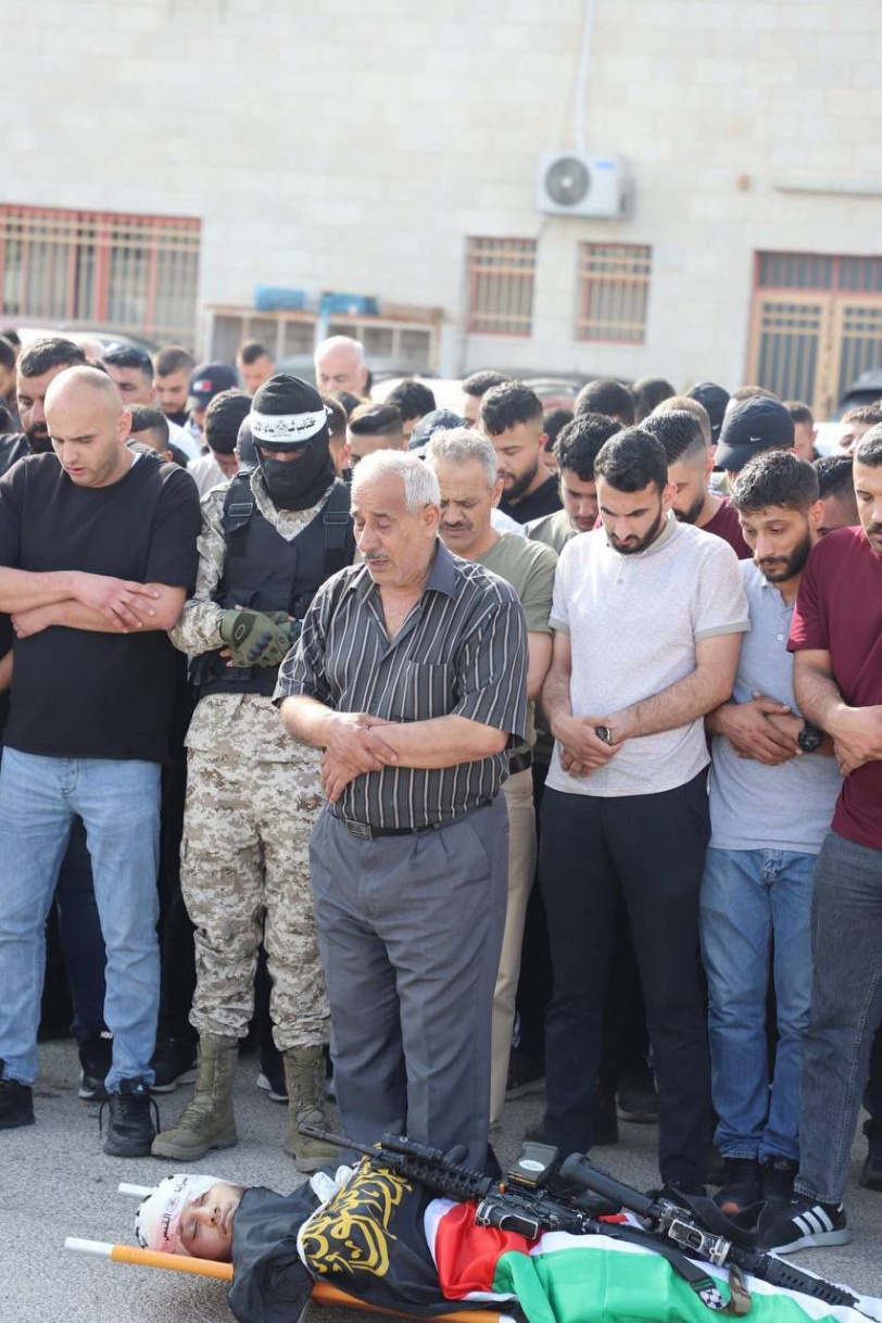 جماهير غفيرة في جنين وطوباس تشيع جثامين الشهداء الخمسة (صور)