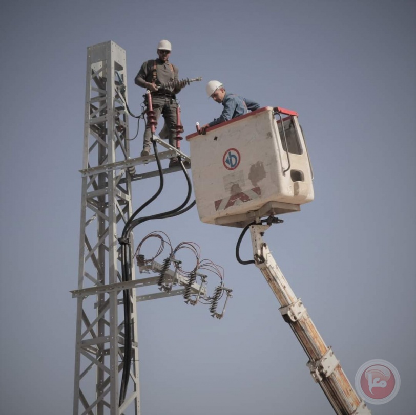 "كهرباء القدس" تنجز مشروعًا جديدًا في ترمسعيا