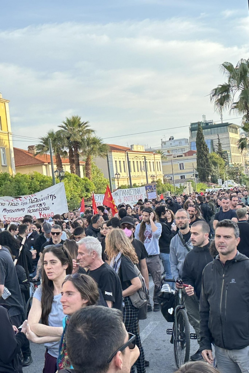 الجالية الفلسطينية في اليونان تحيي ذكرى النكبة 