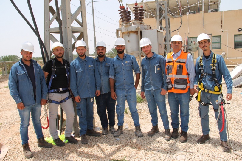 "كهرباء القدس" تعقد دورة للسلامة العامة لموظفيها الجدد في مركز التدريب بأريحا