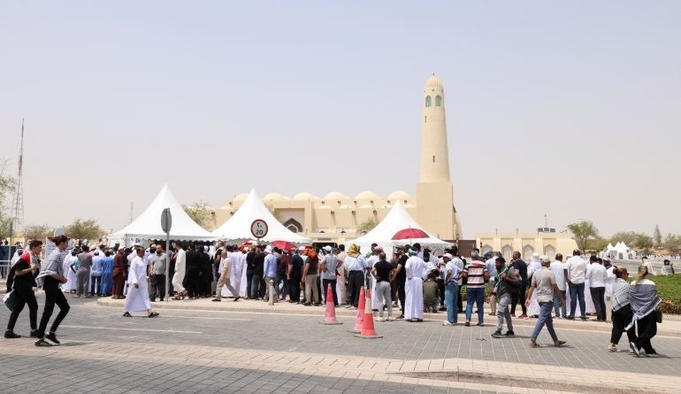 (تحديث) وصول جثمان الشهيد هنية إلى مسجد الإمام محمد بن عبد الوهاب لتشييعه