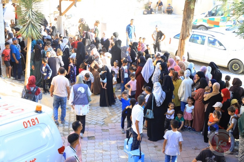 الهلال الأحمر الفلسطيني ينجح في تطعيم أكثر من 10 آلاف طفل بخان يونس في يوم تاريخي (صور)