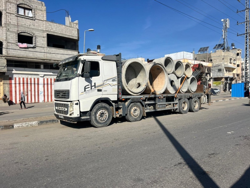 مصلحة بلديات الساحل تنفذ مشروع إصلاح خطوط الصرف الصحي بخان يونس