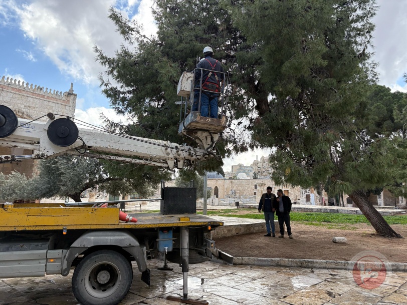 "كهرباء القدس": مسؤولية اجتماعية ودينية حاضرة دائما في خدمة المسجد الاقصى وباحاته