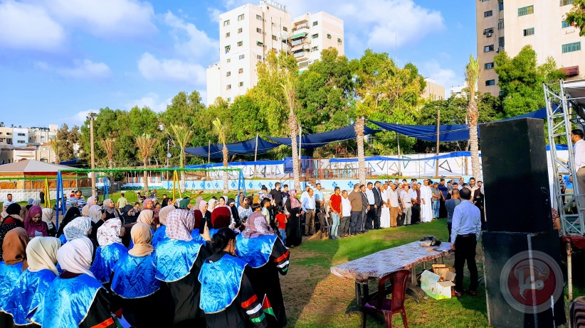 لجنة مدينة العودة بغزة تنظم حفل تكريم لطلبة الثانوية العامة &quot;فوج العودة&quot;