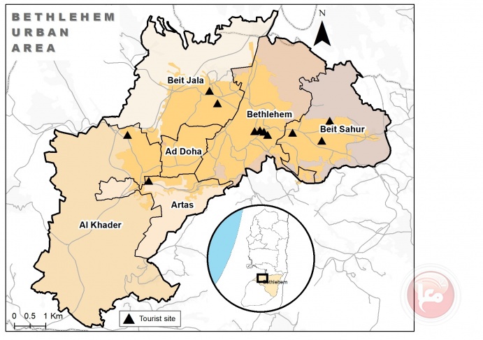 منطقة بيت لحم الحضرية على موعد مع &quot;خطة تنمية السياحة المستدامة واقتصاد الزائر&quot;