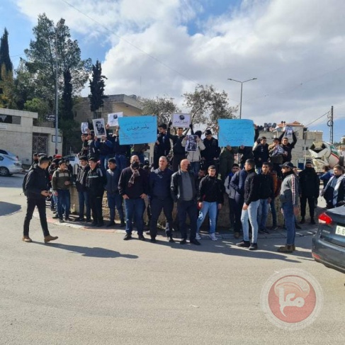 وقفة احتجاجية داعمة للشهيد عرفات في بيت لحم