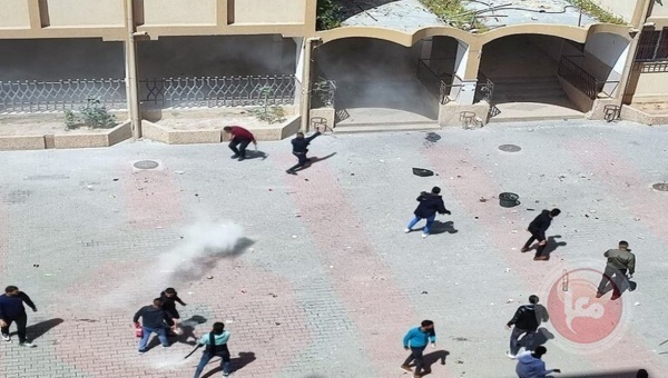 مركز حقوقي يدين أحداث العنف التي شهدتها جامعة الأزهر بغزة