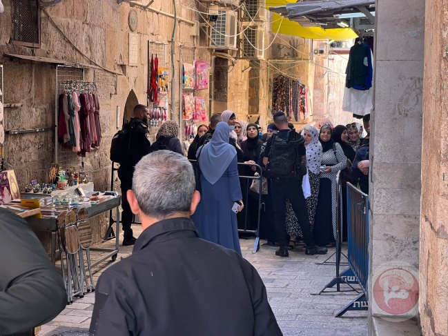 تشديدات على دخول المصلين الى الأقصى 