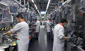 انخفاض حاد في الرقم القياسي لكميات الإنتاج الصناعي في نيسان