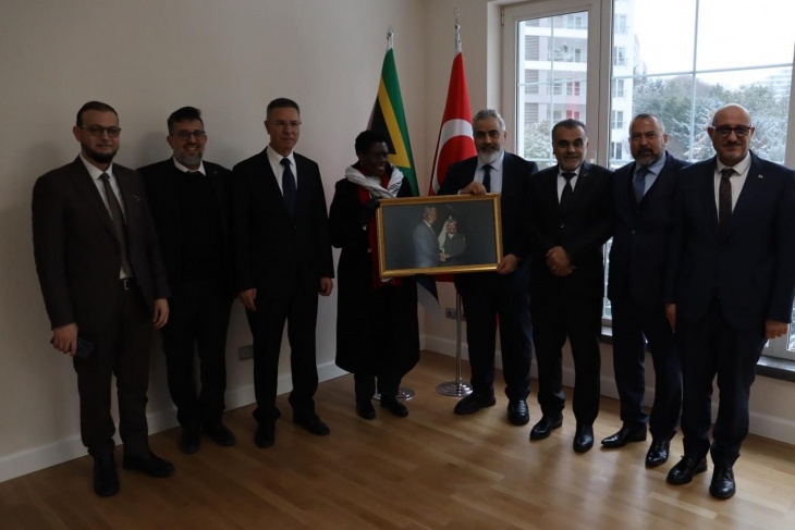 سفارة جنوب أفريقيا تستقبل وفدي سفارة فلسطين واتحاد رجال الأعمال الفلسطيني التركي 