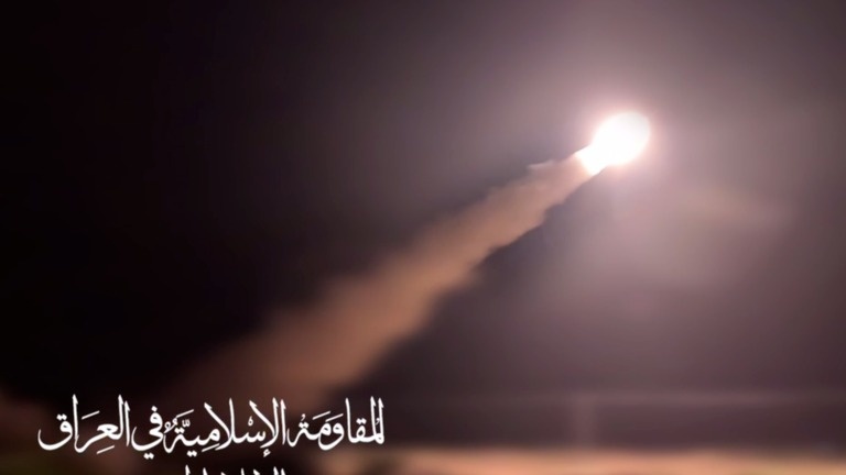 "Islamic resistance in Iraq" Targets "Ramon" base Air force with an upgraded cruise missile