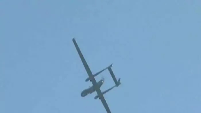 The Israeli army: We intercepted a drone coming from the east
