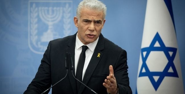 Lapid: Norway, Spain and Ireland's recognition of Palestine is an Israeli political failure