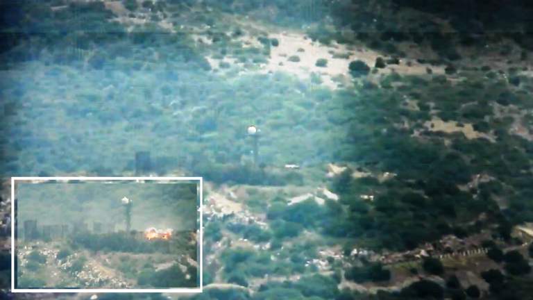 Hezbollah targets an Israeli army point inside the Ruwaisat Al-Qarn site