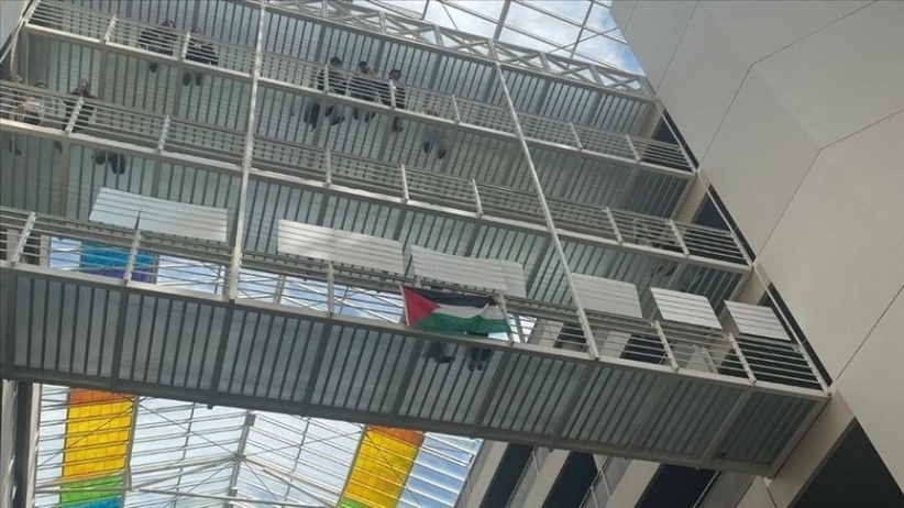 Demonstrations in support of Palestine are renewed at the University of Geneva, and the police intervene