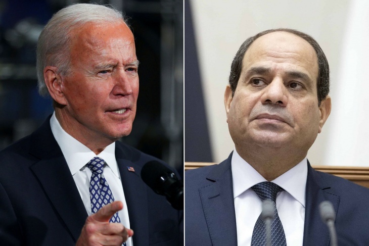 Sisi and Biden agree to deliver aid to Karam Abu Salem temporarily