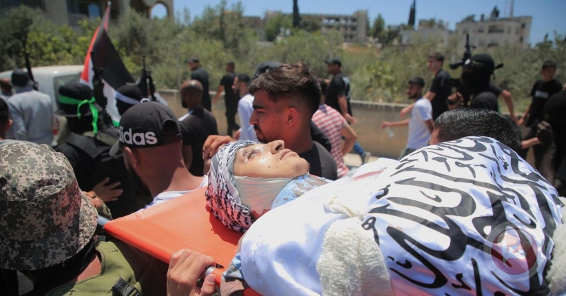 The funeral of the martyr Youssef Abdel Dayem in Tulkarm