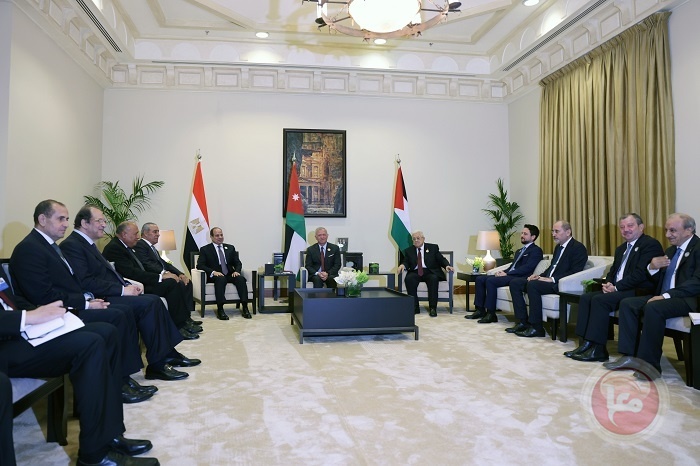A tripartite summit stresses the necessity of stopping the Israeli aggression against Shaaban