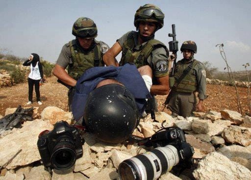 In gang fashion... 84 incidents of equipment theft by the occupation against journalists in the West Bank, including 3 “Doron” aircraft.