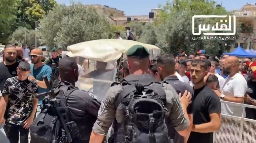 Attacks, restrictions, and preventing young men from entering Al-Aqsa to perform Friday prayers
