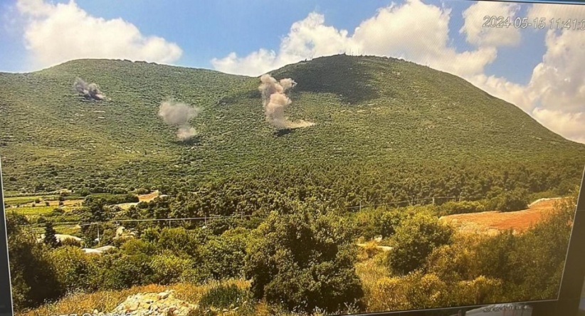 The Israeli army acknowledges that two missiles targeted the air control unit in Meron