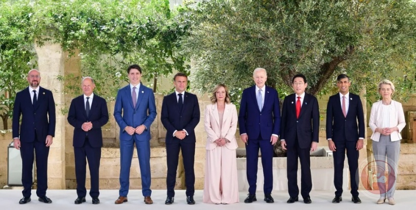 G7 leaders support Biden's plan for a ceasefire in Gaza
