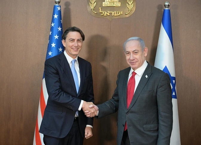 Netanyahu meets with US envoy Hockstein to discuss preventing escalation with Hezbollah