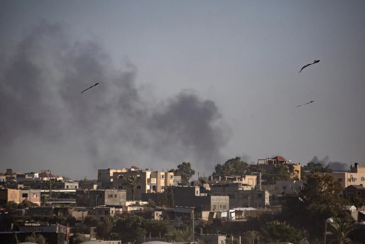 5 martyrs in the Israeli bombing of the Gaza municipality building