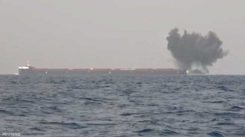 الحوثيون يعلنون استهداف &quot;سفينة إسرائيلية&quot; في بحر العرب
