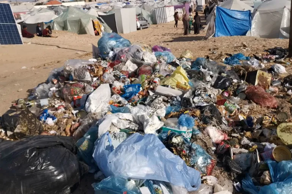 UNRWA warns of the spread of more diseases in Gaza as a result of “huge piles” Of waste