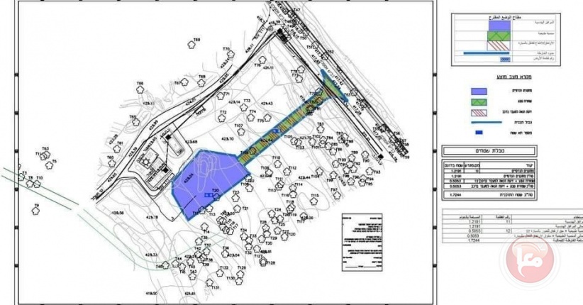 الاحتلال يقرر الاستيلاء على 1700 متر من أراضي دير استيا