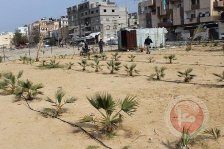 The occupation destroys more than 20 public parks in Rafah