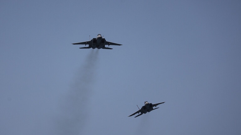 Israeli raids target the Hawsh al-Sayyid Ali area in eastern Lebanon on the Syrian border