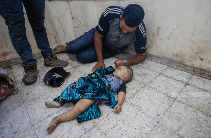 Infant and her mother killed in occupation bombing of Al-Bureij camp