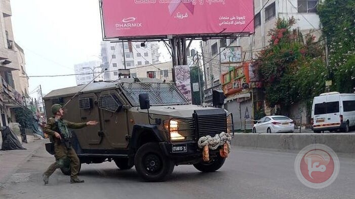 Two injuries and arrests during the occupation's storming of Ramallah