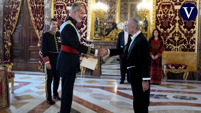 Spanish King receives credentials of first Palestinian ambassador to Madrid