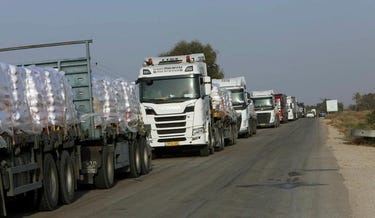 نتنياهو يناقش نقل مسؤولية المساعدات الإنسانية في قطاع غزة إلى الجيش الإسرائيلي