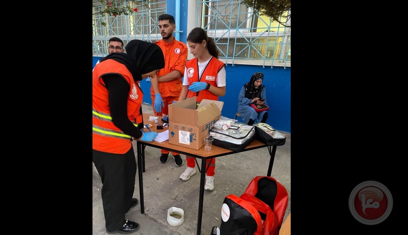 وحدة الاسعاف والطوارئ في لبنان وبالتنسيق مع الاونروا تتابع الوضع الطبي للنازحين