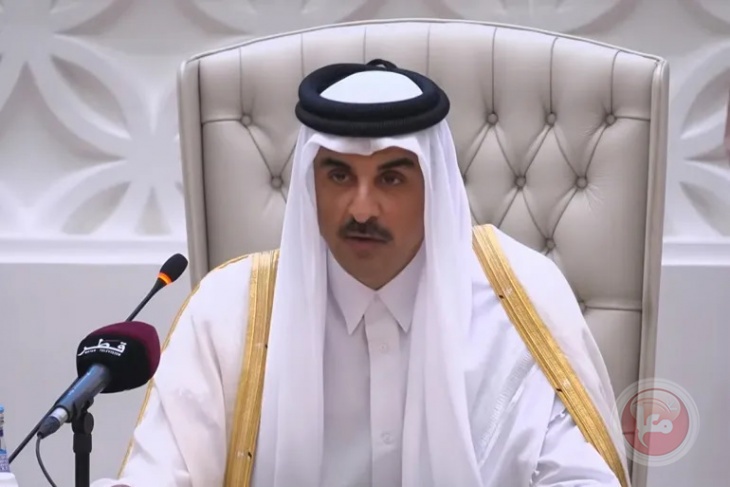 أمير قطر: مستمرون في بذل كل الجهد لانهاء الحرب