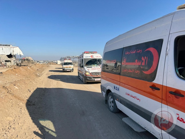 Transferring patients from Kamal Adwan Hospital to active hospitals inside Gaza