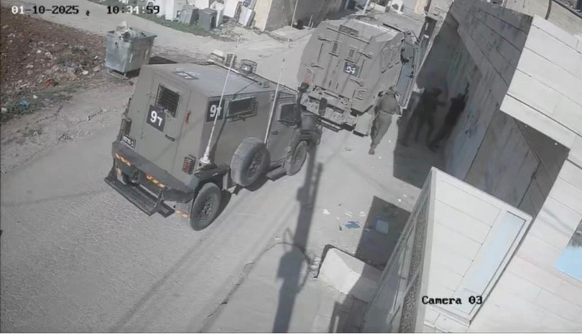 Occupation forces arrest 8 citizens, including a woman, and raid homes in Qabatiya