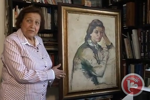 فنانة فلسطينية شاهدة على النكبة