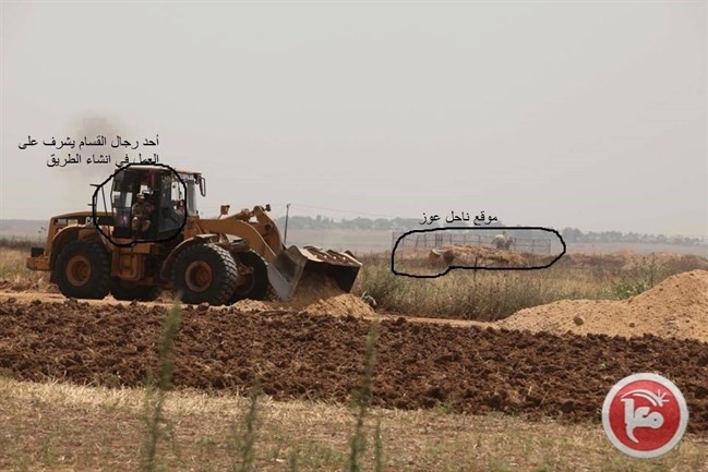 &lt;div&gt;صورة وتعليق: &lt;/div&gt;حماد : القسام بدأ يشق طريقاً لينقض على الاحتلال