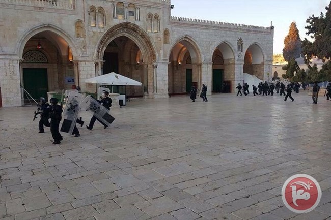 هل اقترحت اسرائيل اعادة قوات الامن الفلسطيني الى الاقصى؟