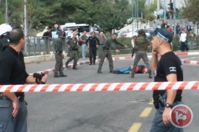 فيديو- اصابة طفل واعتقال زميله في القدس بذريعة&quot; الطعن&quot;