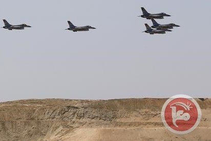 مقاتلات مصرية فوق الاجواء الاسرائيلية